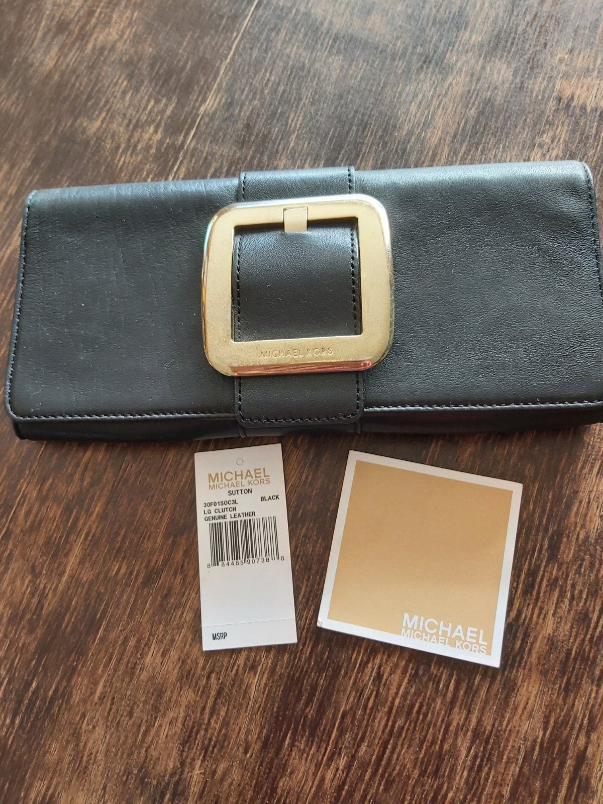 michael kors tasje envelop tas zgan zwart, Sieraden, Tassen en Uiterlijk, Ophalen of Verzenden, Zo goed als nieuw, Zwart