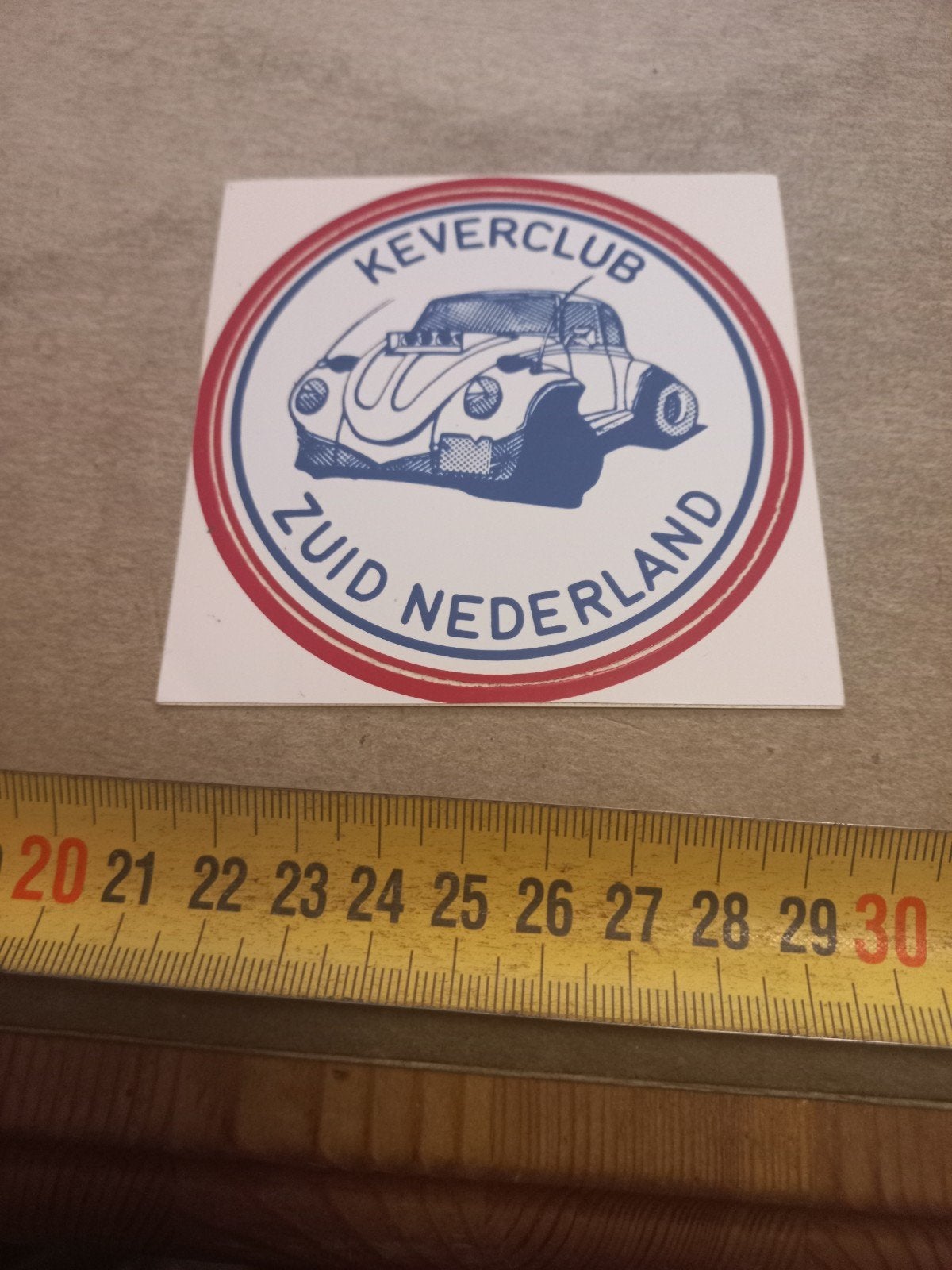 Keverclub Zuid Nederland sticker, Ophalen of Verzenden