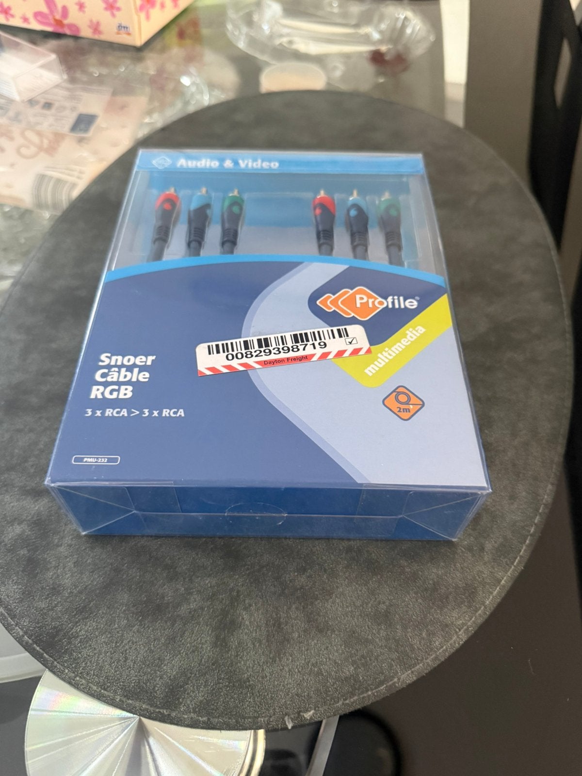 3x RCA-naar-3x RCA, Ophalen of Verzenden, Zo goed als nieuw