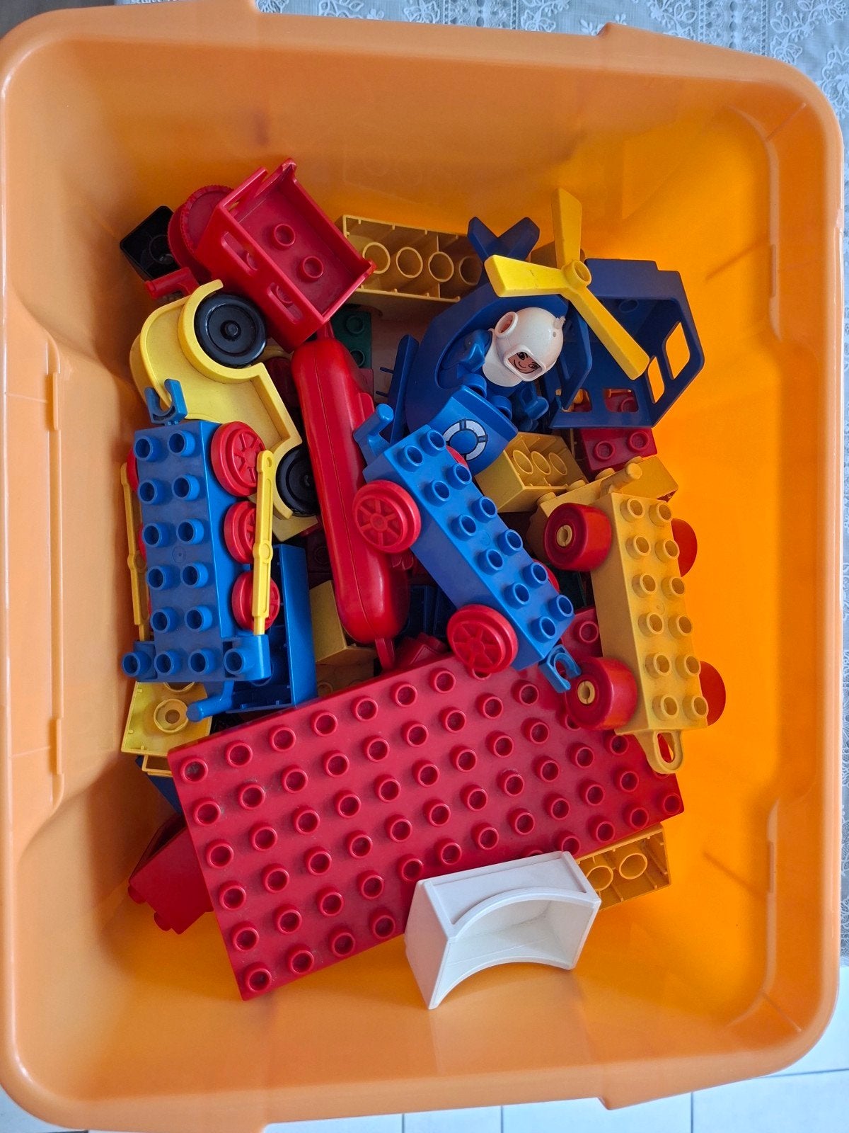 DUPLO, Ophalen, Gebruikt