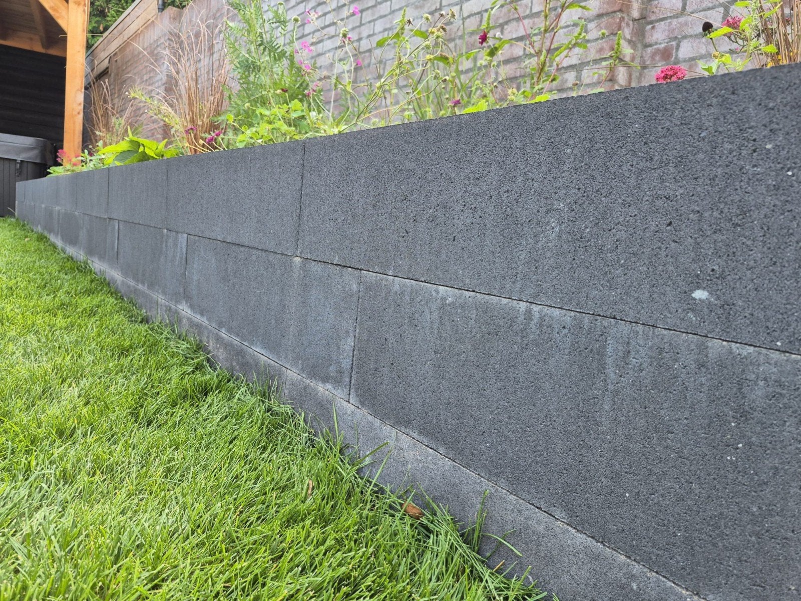 Stapelblokken 60x15x15 cm - 10 stuks, Tuin en Terras, Ophalen, Nieuw, Grijs, Split