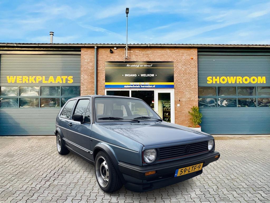 Volkswagen Golf 1.6 Golf2 MK2.*GTI*ATS*Roestvrij*Liefhebber*, Auto's, Metallic lak, Gebruikt, 4 cilinders, Blauw