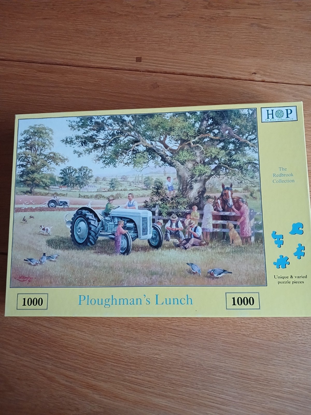 hop puzzel, Ophalen of Verzenden, 500 t/m 1500 stukjes, Zo goed als nieuw, Legpuzzel