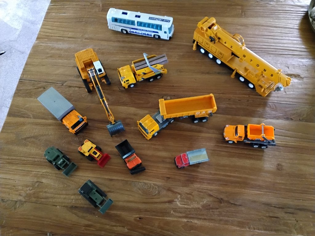 Speelgoed auto,s, Ophalen, Gebruikt