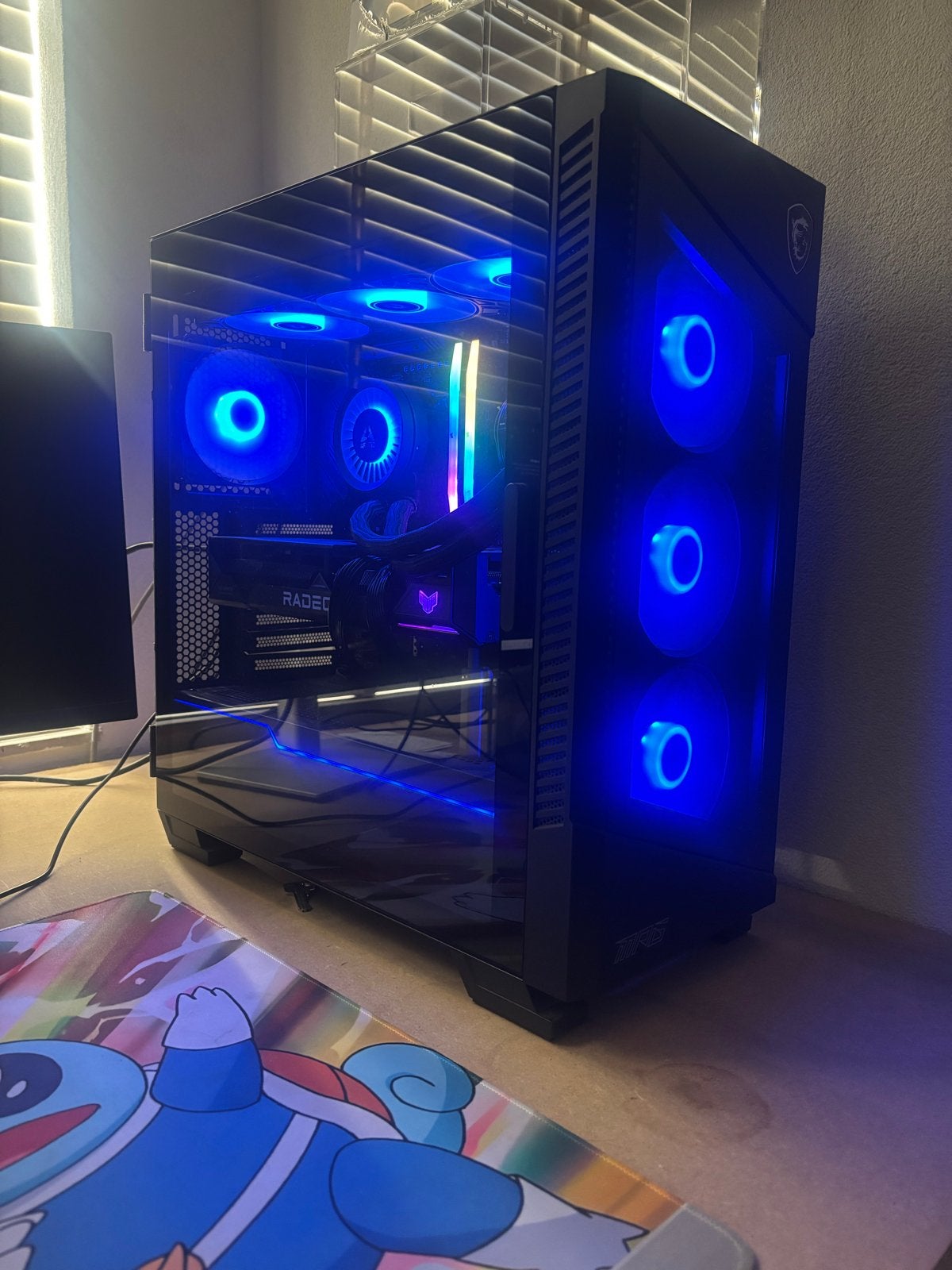 Krachtige Gaming PC: AMD Ryzen 7 9800X3D, RX 7800 XT, 32GB R, Ophalen, 32 GB, Zo goed als nieuw, Gaming