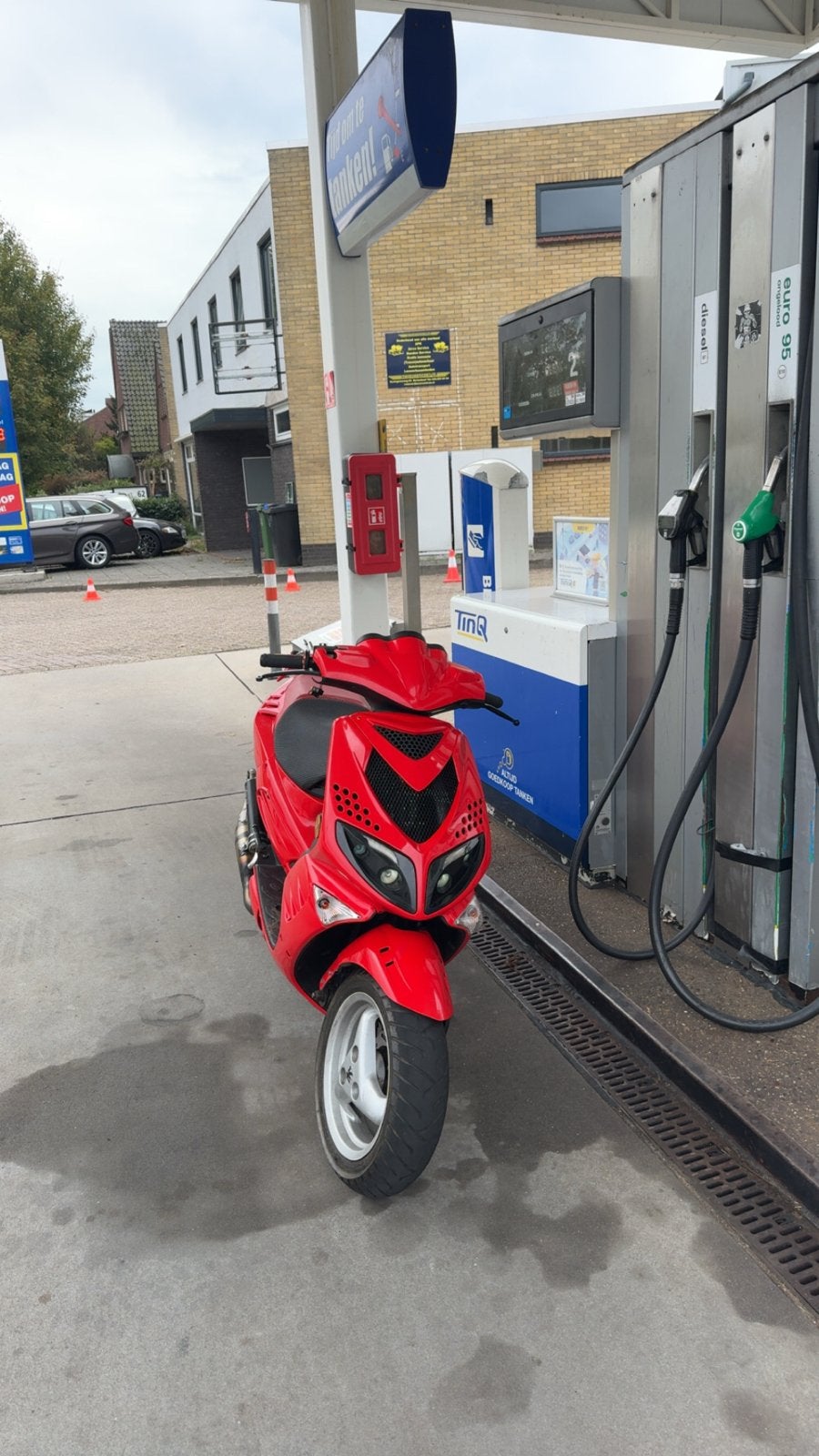 Nette Peugeot Speedfight 2 70cc - Rood, Fietsen en Brommers, Ophalen of Verzenden, Gebruikt, Benzine, Speedfight