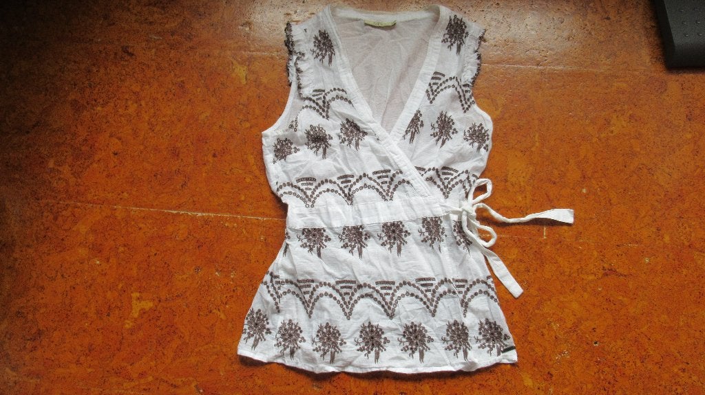 Didi mooie overslag blouse. Maat s, Kleding | Dames, Maat 38/40 (M), Wit, Didi, Ophalen of Verzenden