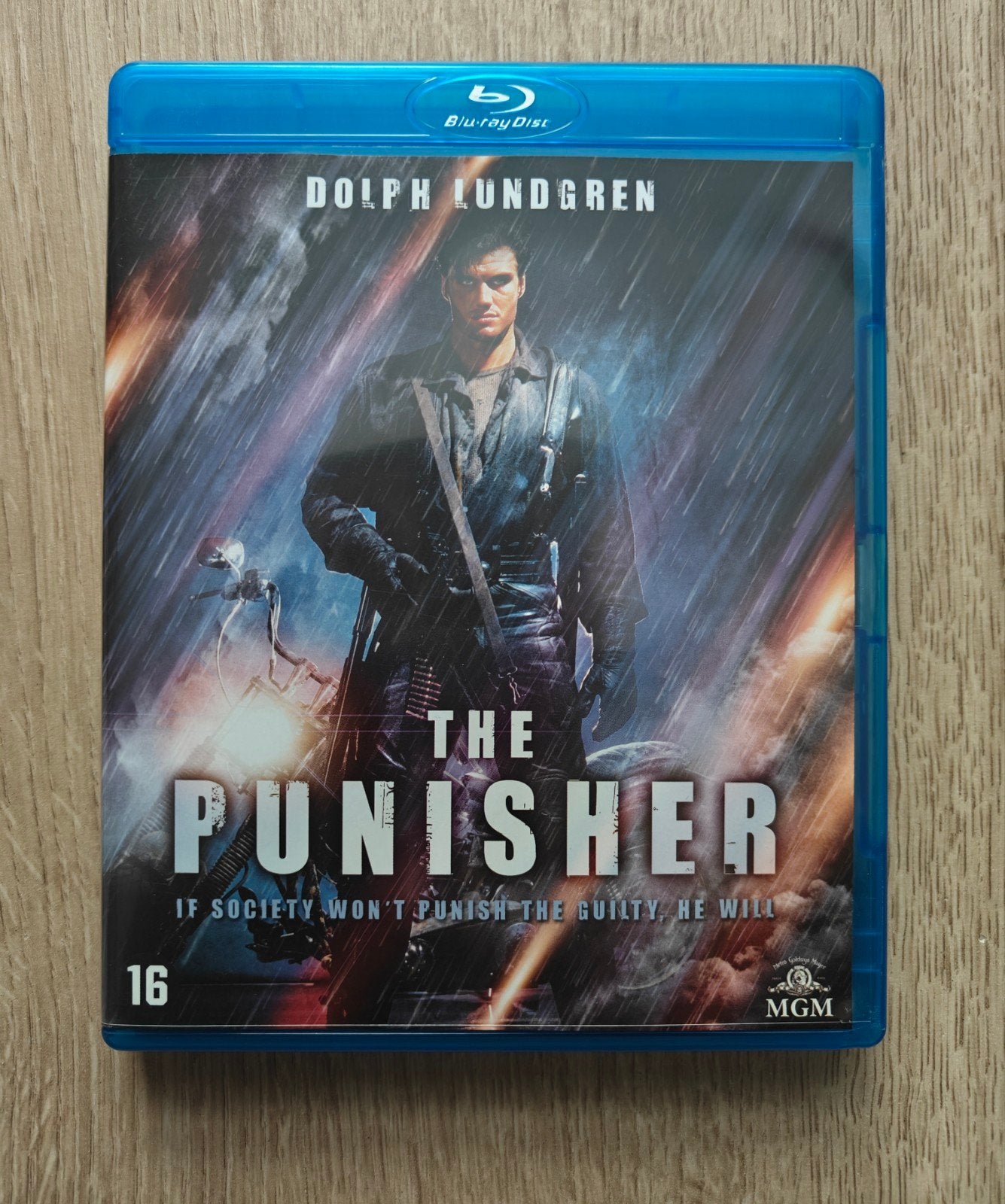 The Punisher 1989 blu-ray, Ophalen of Verzenden, Zo goed als nieuw, Engels, Nederlands