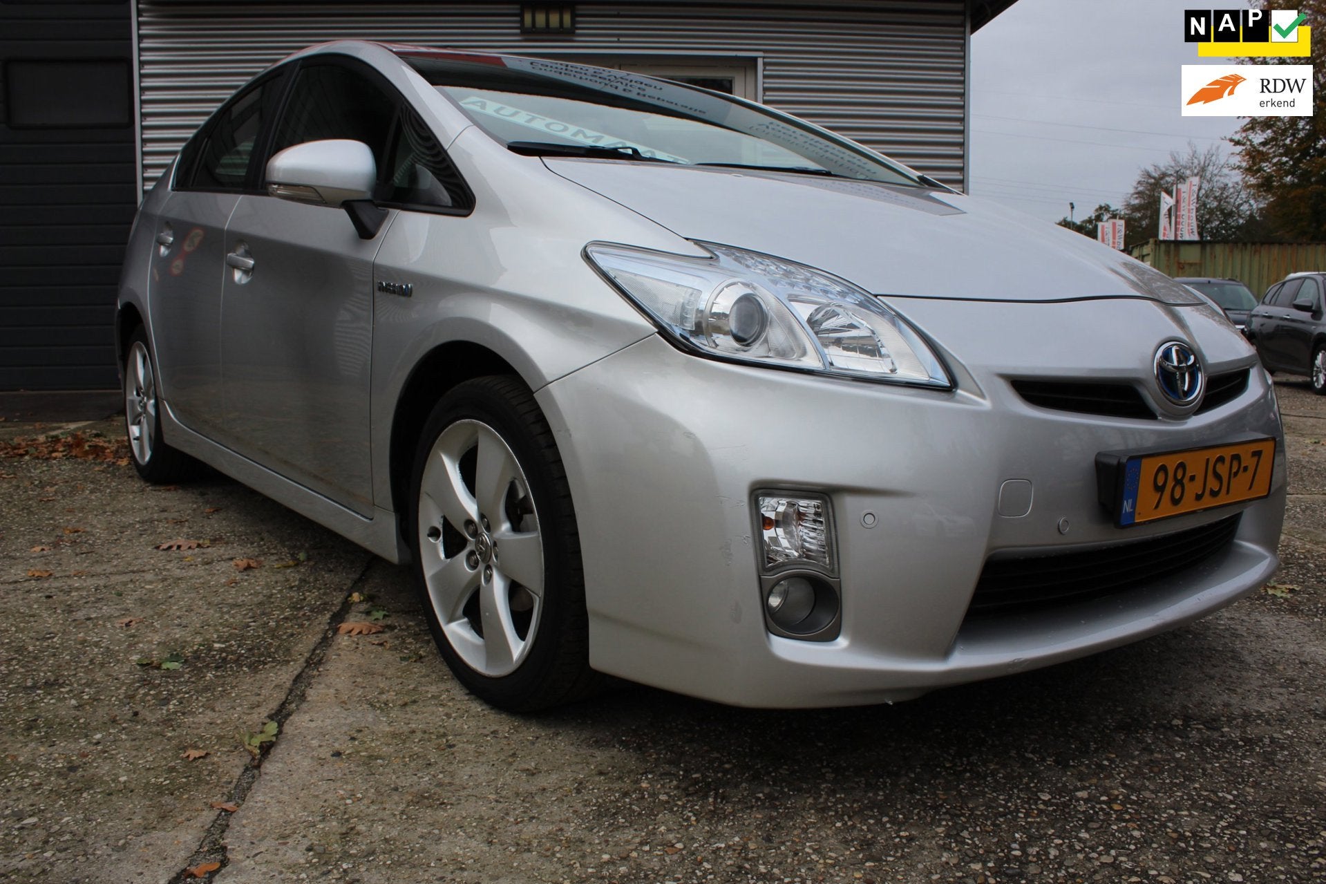 Toyota Prius 1.8 Aspiration Automaat Hybride, 5-deurs, zuini, Gebruikt, Zwart, 4 cilinders, Bedrijf