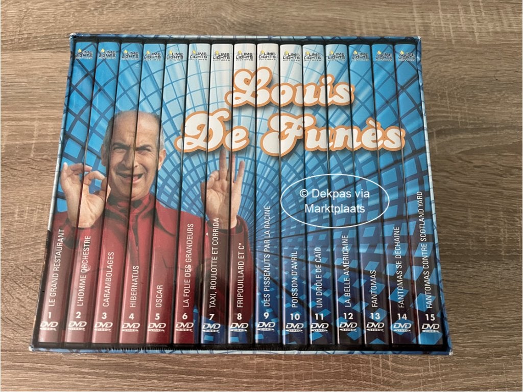 Dvd's Louis de Funès - 15 Disc Box - NIEUW in Seal, Alle leeftijden, Nederlands, Overige genres, Ophalen of Verzenden