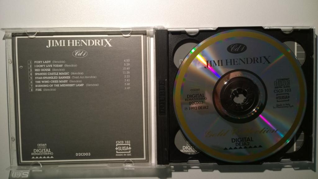 Jimi Hendrix - The Jimi Hendrix Gold Collection, Ophalen of Verzenden, Zo goed als nieuw, Poprock