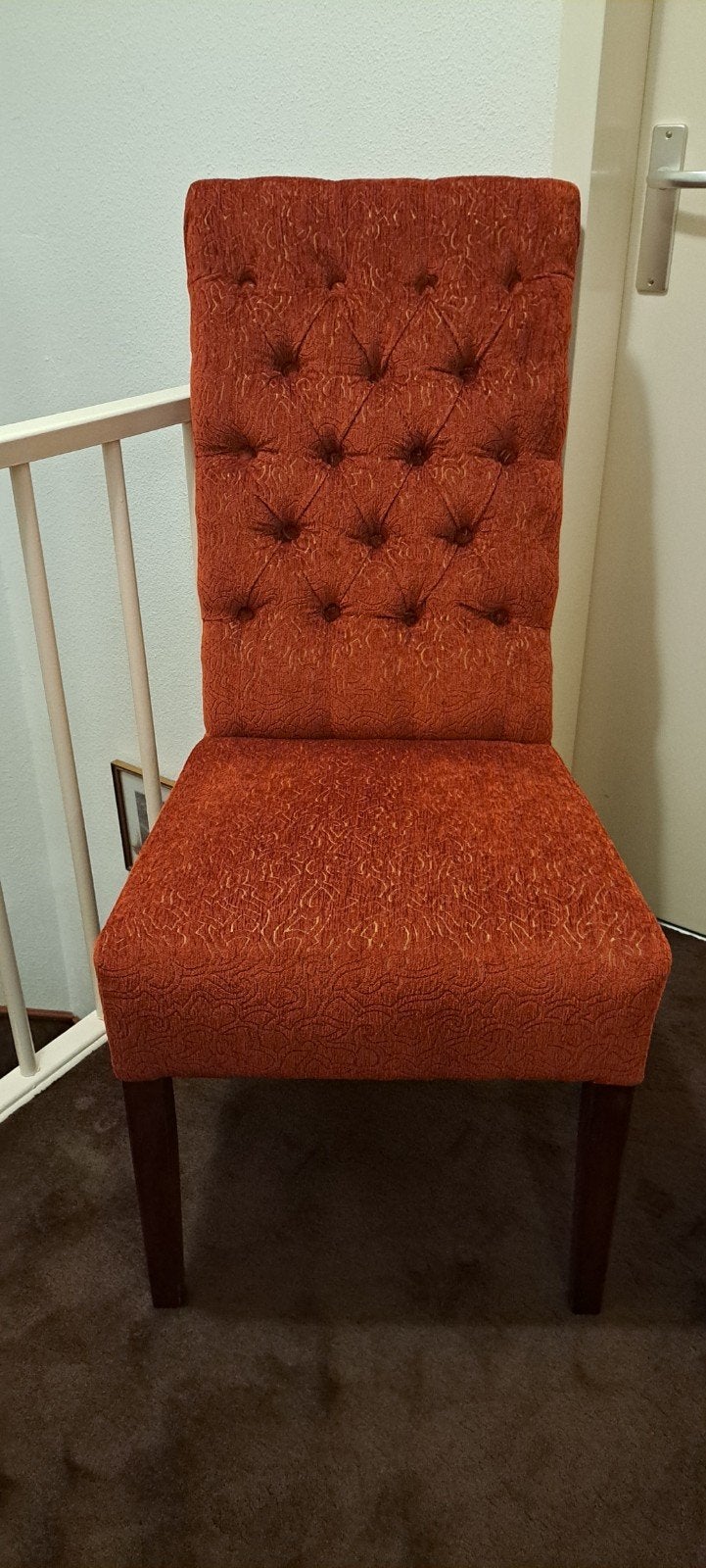 4 Residencia stoelen model Michelin samen €650,-!, Ophalen, Overige kleuren, Vier, Stof
