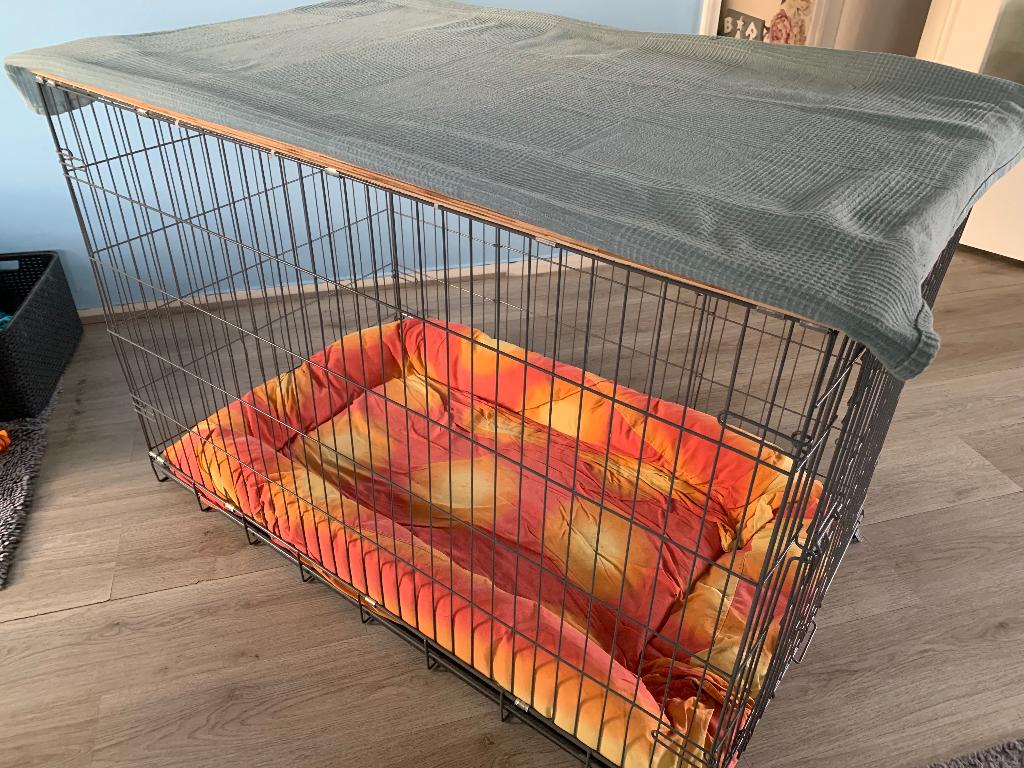 Bench xl 121x74x82, Ophalen, Zo goed als nieuw