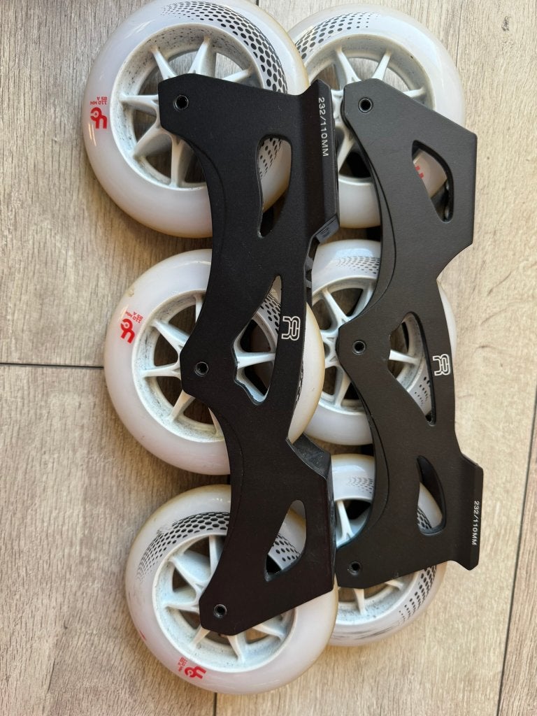 FR Frame 165mm / 110mm met 110mm undercover wielen, Overige typen, Zo goed als nieuw, Dames, Ophalen