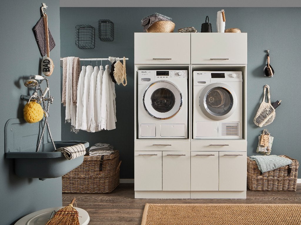 Duo Waskamer opstelling + Bovenkasten | Wit, Info@bega-bbk.de, Verzenden, Nieuw, HRB 5356, Sitz: Lügde