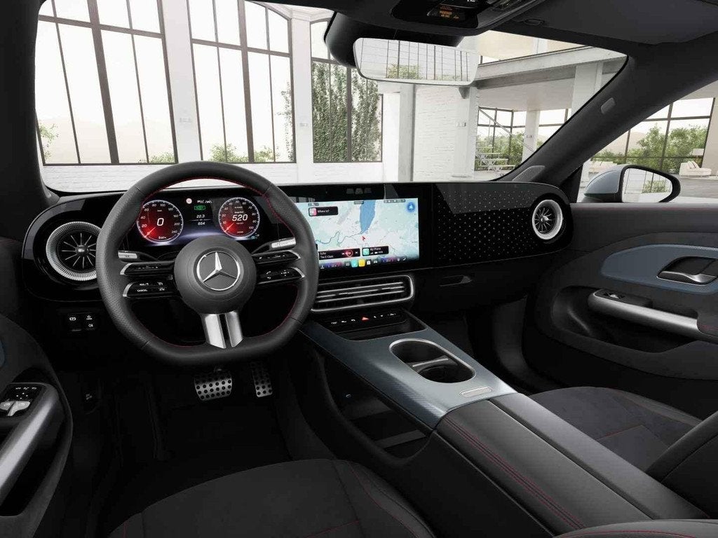 Mercedes-Benz CLA electric 200 Business Solution AMG 58 kWh, Auto's, Mercedes-Benz, Automaat, CLA, Achterwielaandrijving, Zwart