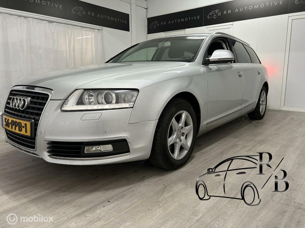 Audi A6 Avant 2.0 TFSI Advance NIEUWE APK AIRCO CAMERA AUTOM, Auto's, Audi, Euro 5, Zwart, 4 cilinders, 1984 cc