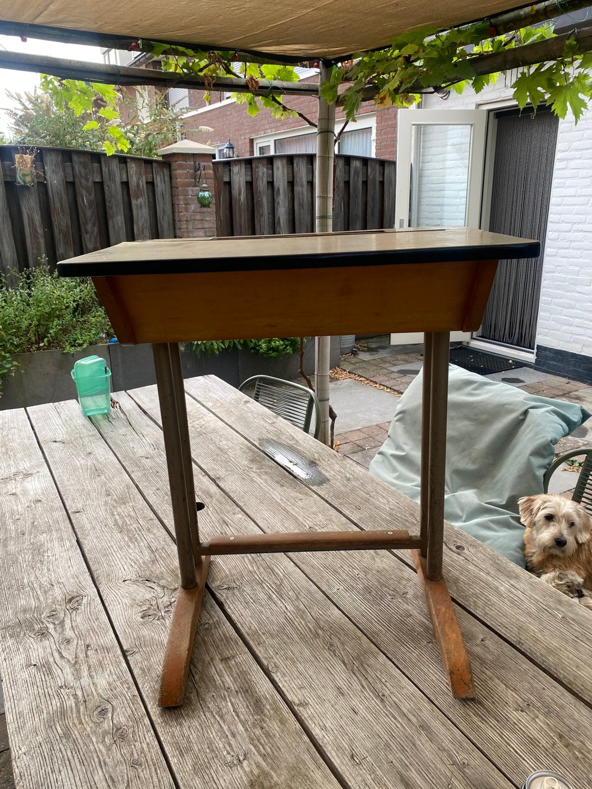 Oud schooltafeltje gratis, Ophalen, Gebruikt, Tafel(s)