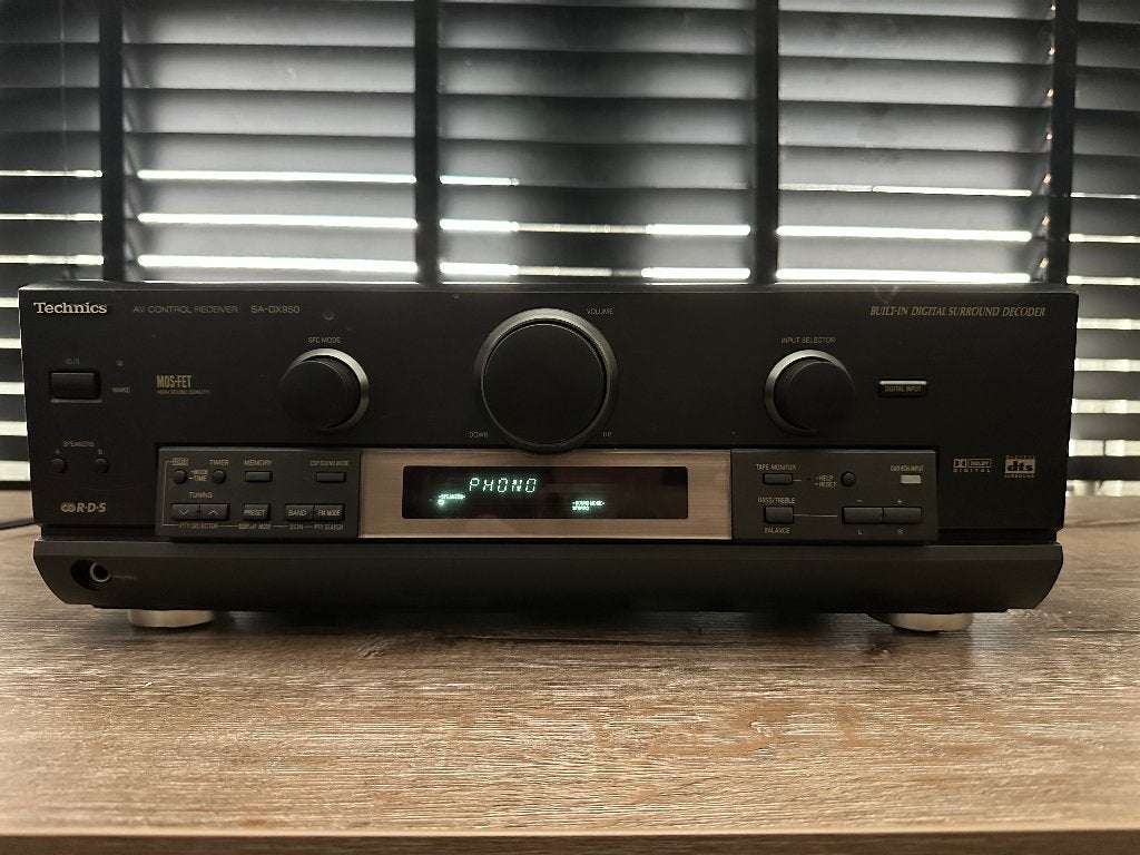 Technics DX950 Home Cinema Receiver – Topstaat – Compleet!, Zo goed als nieuw, 60 tot 120 watt, Ophalen, Overige merken