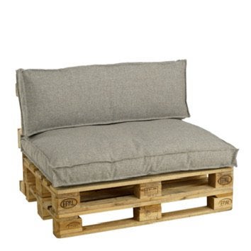 Palletkussens 3x hoekset, 1x rechte set, Ophalen, Zo goed als nieuw