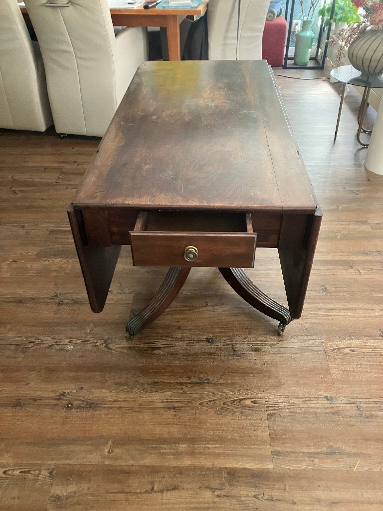 hangoortafel, Ophalen