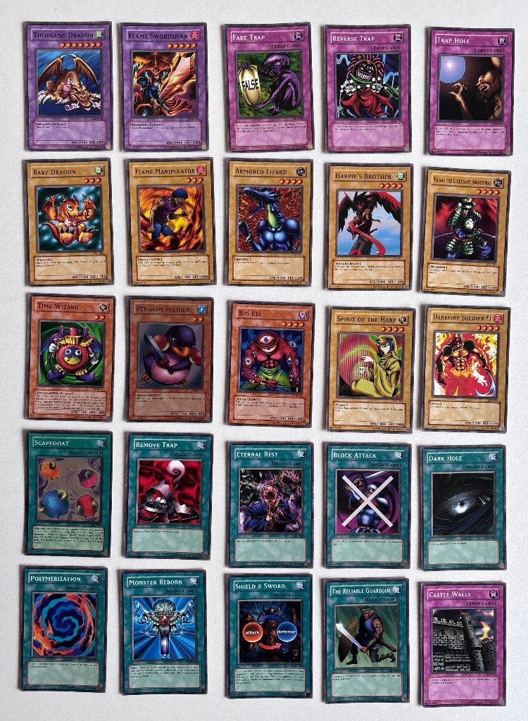 Yu-Gi-Oh! SDJ Joey Bundel, Ophalen of Verzenden, Gebruikt, Meerdere kaarten, Foil