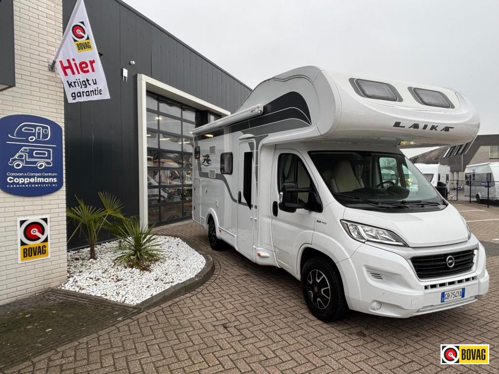 Laika Kosmo F 261 stapelbed, 6 persoons, gezin camper, Caravans en Kamperen, Campers, Alkoof, Ringverwarming, Luifel, Fiat