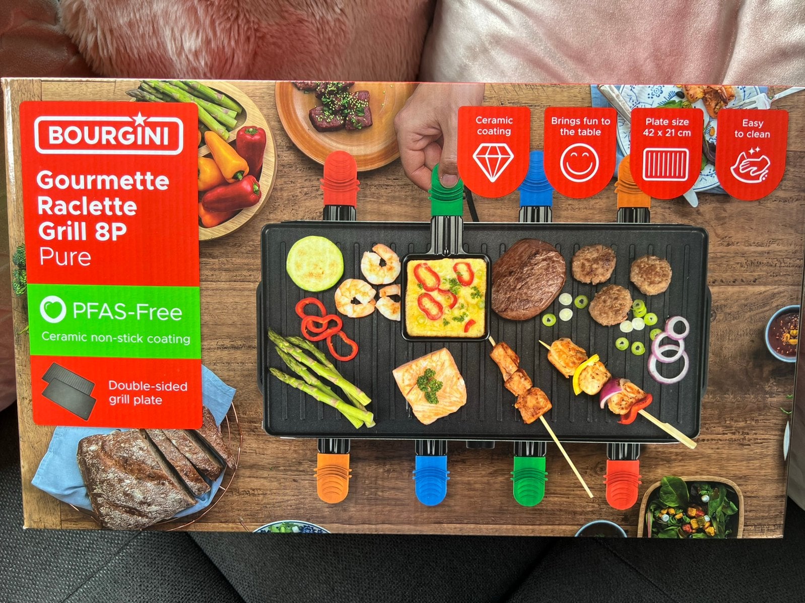 Bourgini Gourmet 8 personen/ Nieuw, Verzenden, Nieuw, 8 personen of meer
