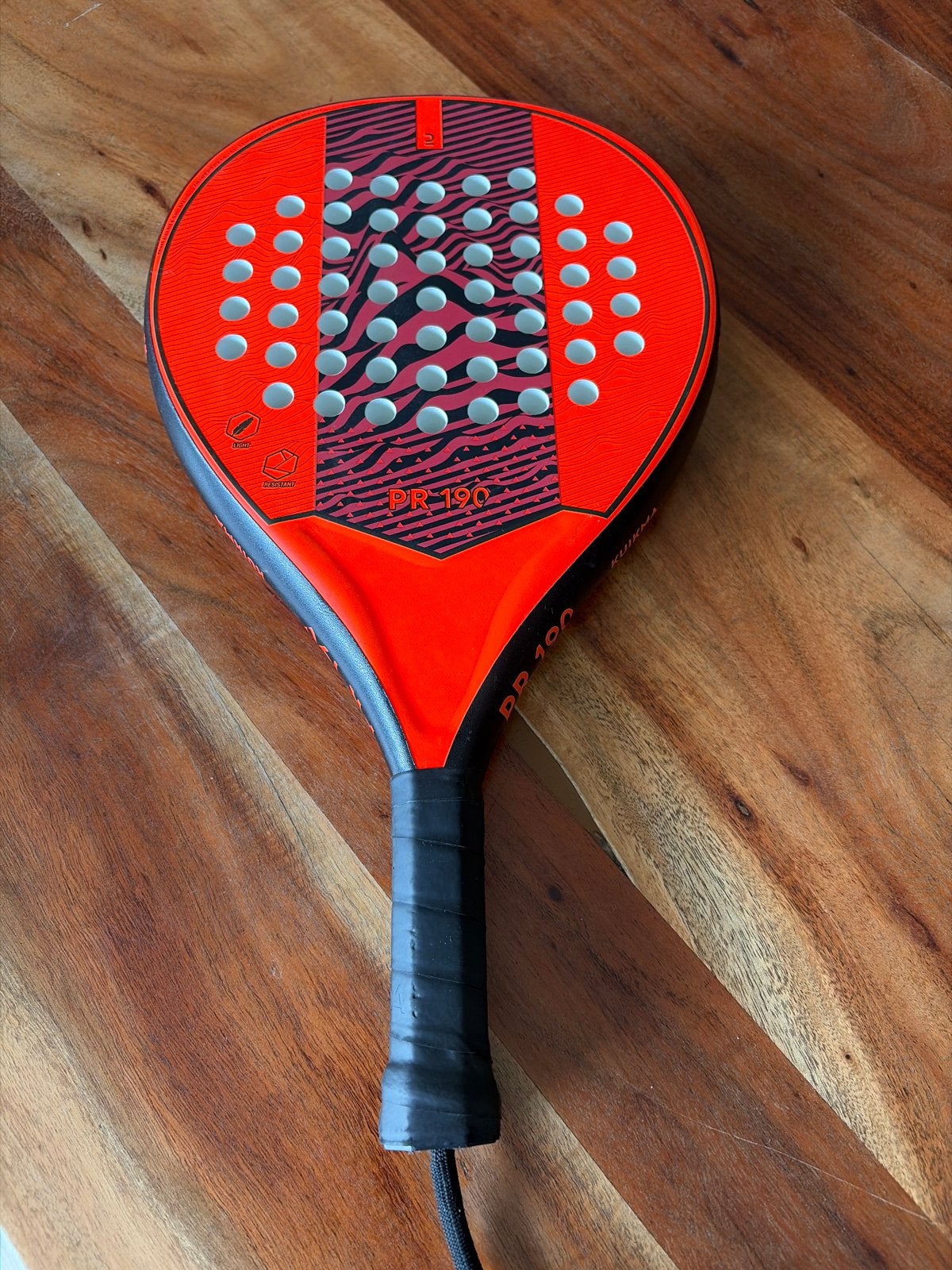 Kuikma Padelracket PR 190 - Zo goed als nieuw, Sport en Fitness, Ophalen of Verzenden, Zo goed als nieuw, Padelracket