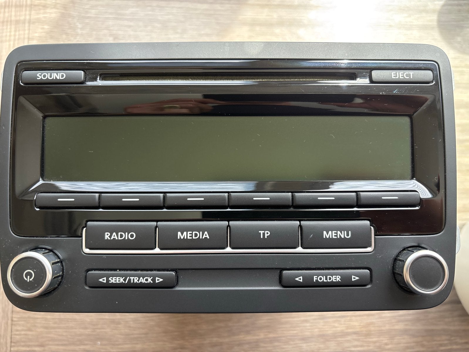 VW RCD 310 Radio CD-speler - Origineel Delphi, Ophalen of Verzenden, Zo goed als nieuw