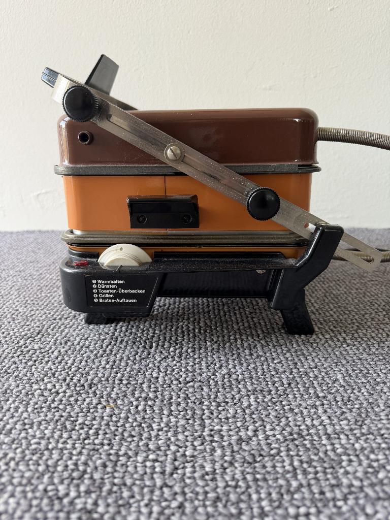 Vintage grill Reese Universal jaren 70 retro oranje, Ophalen of Verzenden, Metaal, Meerkleurig, Overige typen