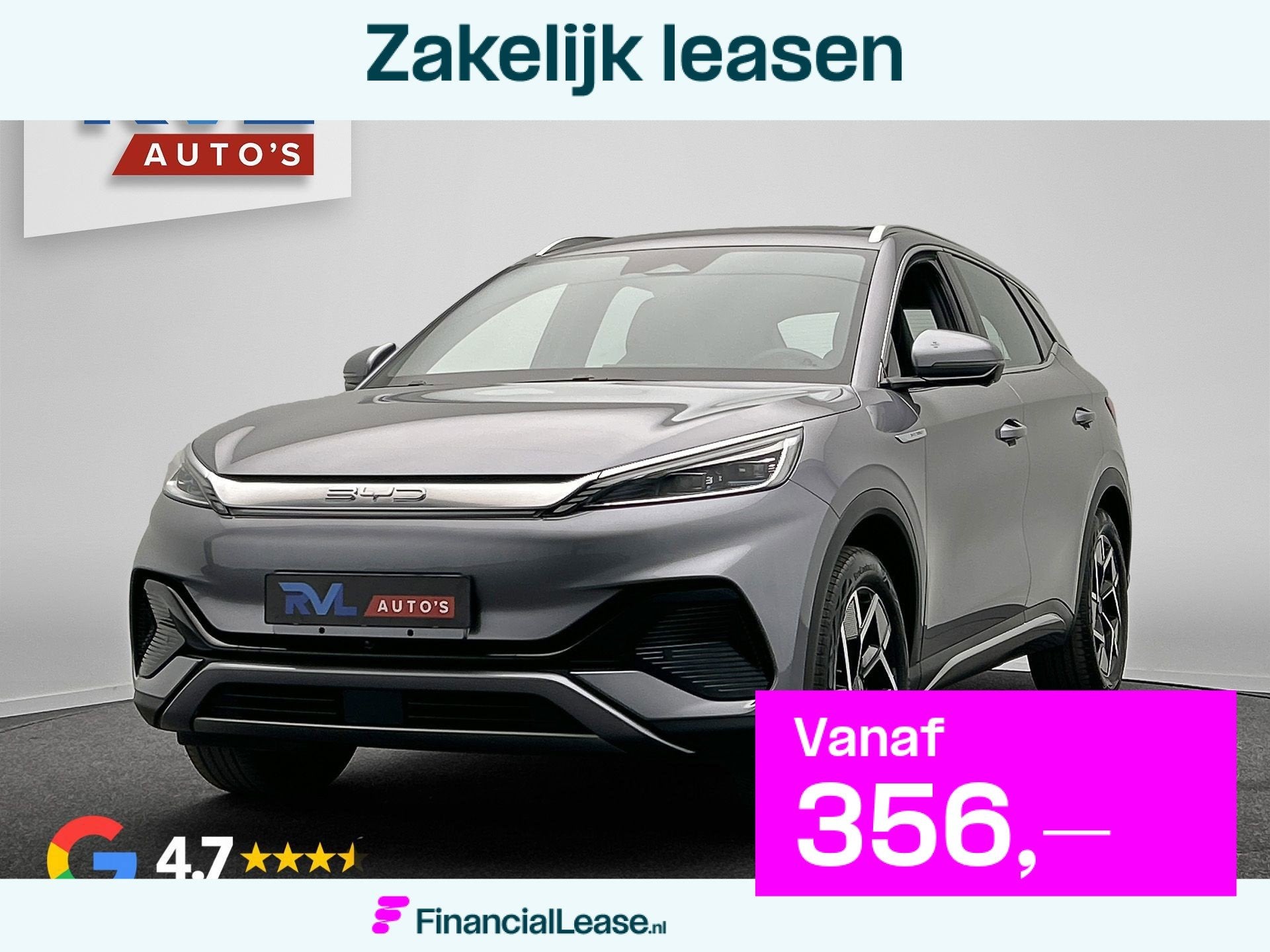 BYD ATTO 3 Design 60 kWh |*55 STUKS* | 204 PK | Pano/dak | A, Gebruikt, Beige, 204 pk, Automatische klimaatregeling
