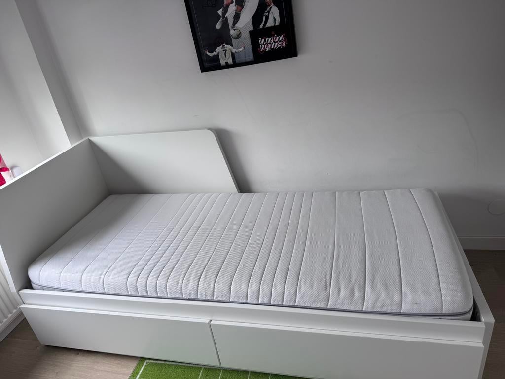 IKEA Sultan foam matras met wasbare tijk 80 x 200, Ophalen, Gebruikt, Eenpersoons, 80 cm