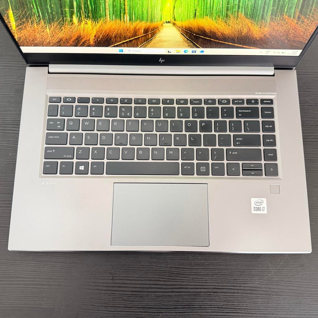 HP ZBook Studio G7 - i7 Generatie 10 - NVIDIA Quadro T1000, Computers en Software, Windows Laptops, Met videokaart, Intel® Core™ i7 