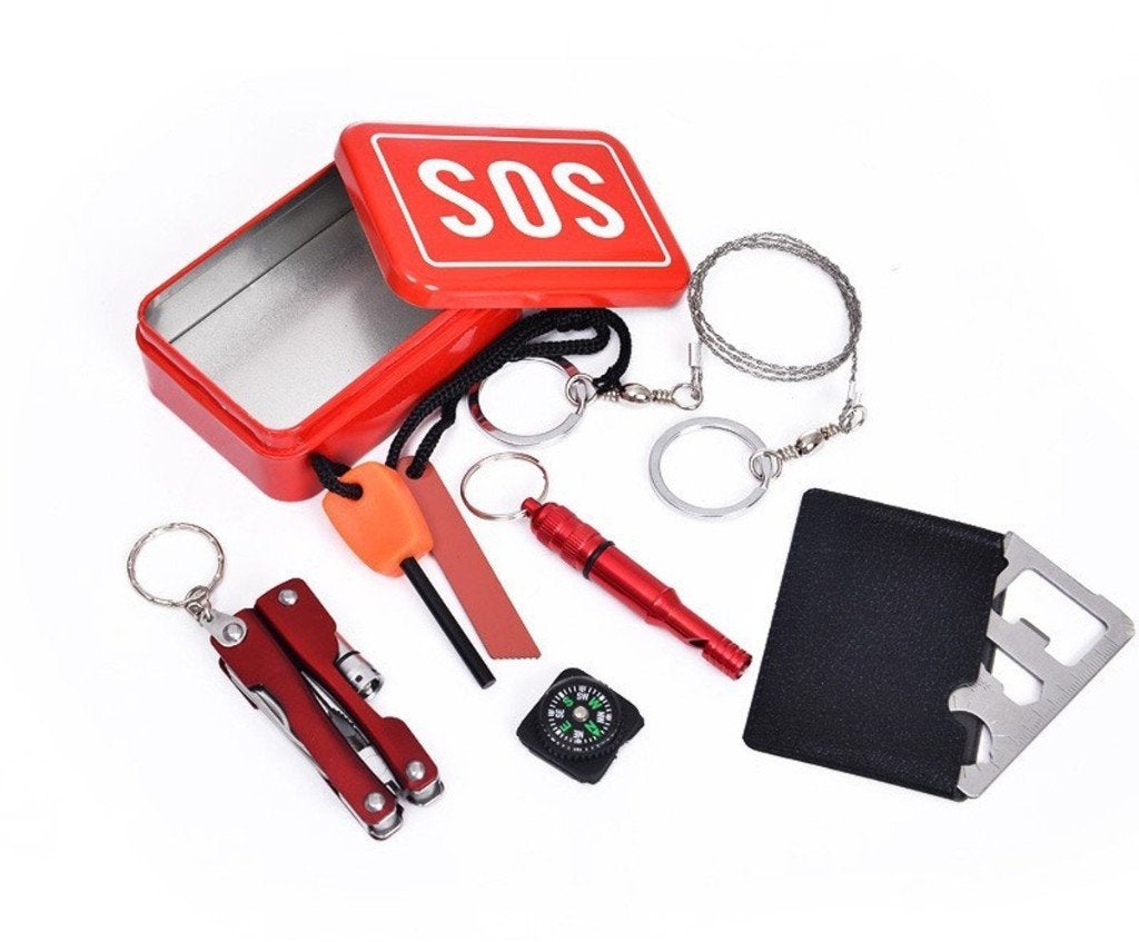 Partij Outdoor Survival Kit  SOS Noodpakket, Ophalen, Nieuw