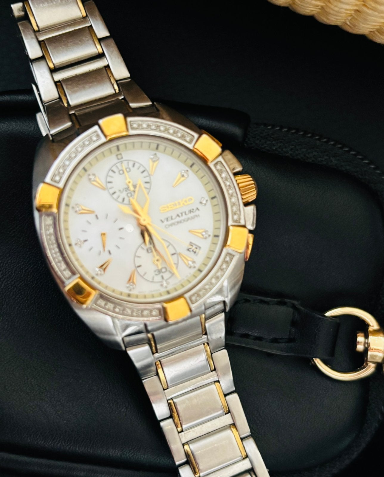 Horloges echt merk Seiko, Polshorloge, Ophalen of Verzenden, Zo goed als nieuw, Zilver