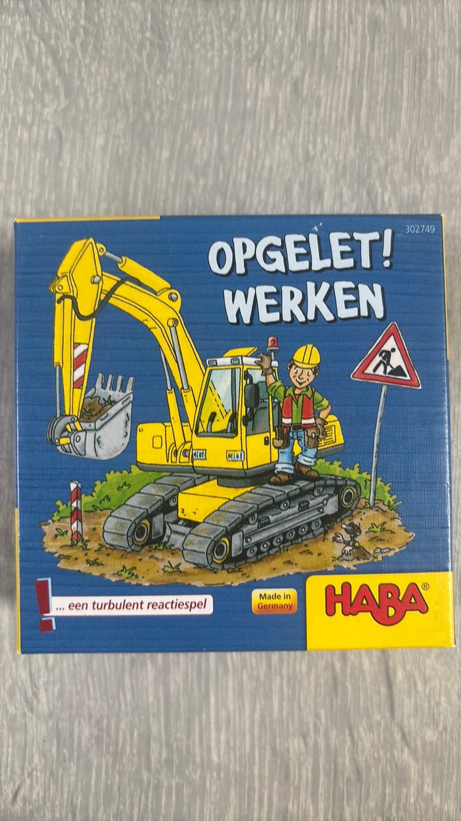 Opgelet Werken Haba, Hobby en Vrije tijd, Gezelschapsspellen | Kaartspellen, Ophalen of Verzenden, Zo goed als nieuw