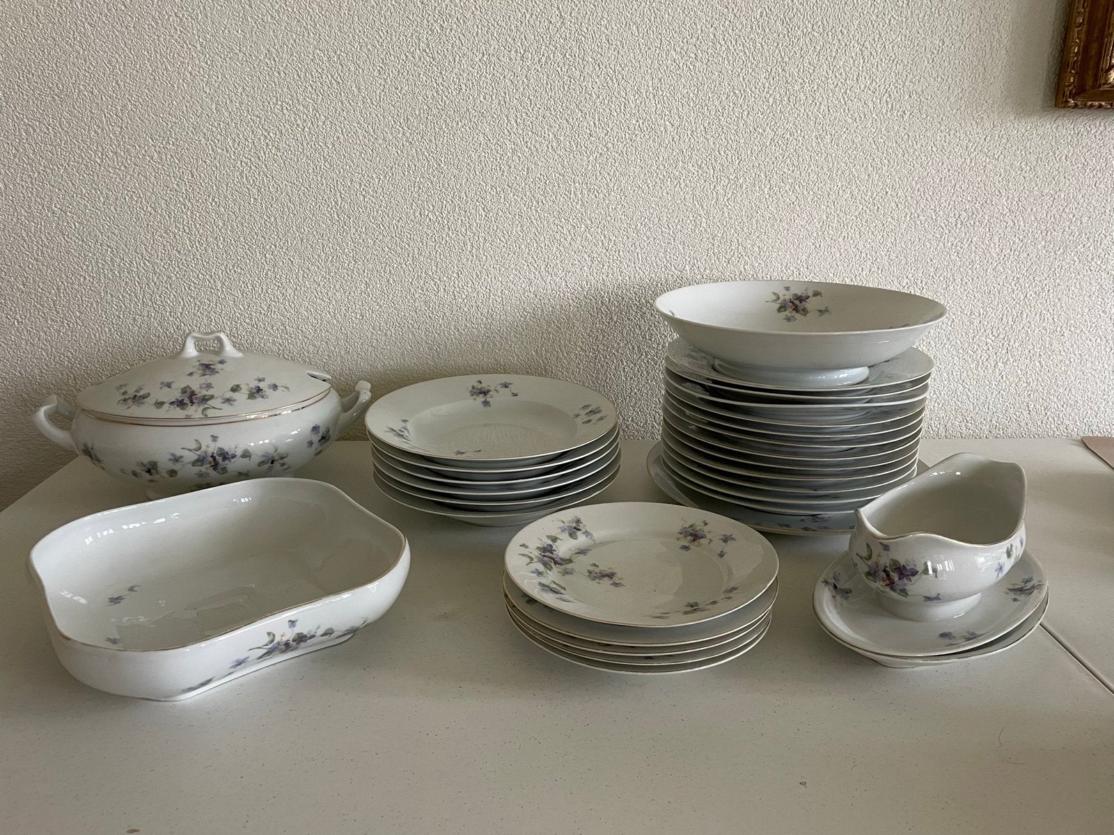 Vintage Servies Set - Empire Czech Slovakia Porselein, Antiek en Kunst, Ophalen of Verzenden