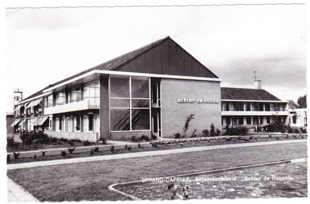 Sprang-Capelle - Bejaardentehuis Achter de Hoven, Verzamelen, Verzenden, 1960 tot 1980, Ongelopen, Noord-Brabant