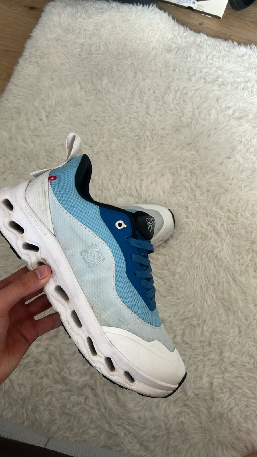 Oncloud Loewe schoenen, Ophalen of Verzenden, Gedragen, Blauw, Sneakers of Gympen