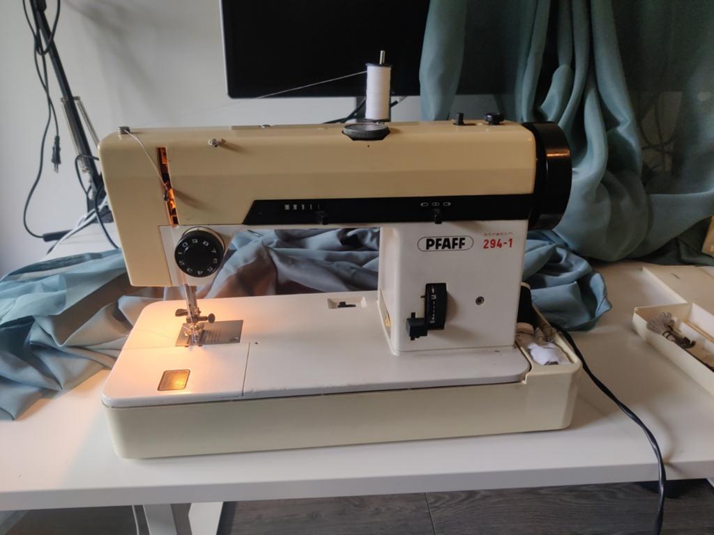 Pfaff Naaimachine 294-1 stretch Vintage sewing machine, Ophalen, Gebruikt, Naaimachine, Pfaff