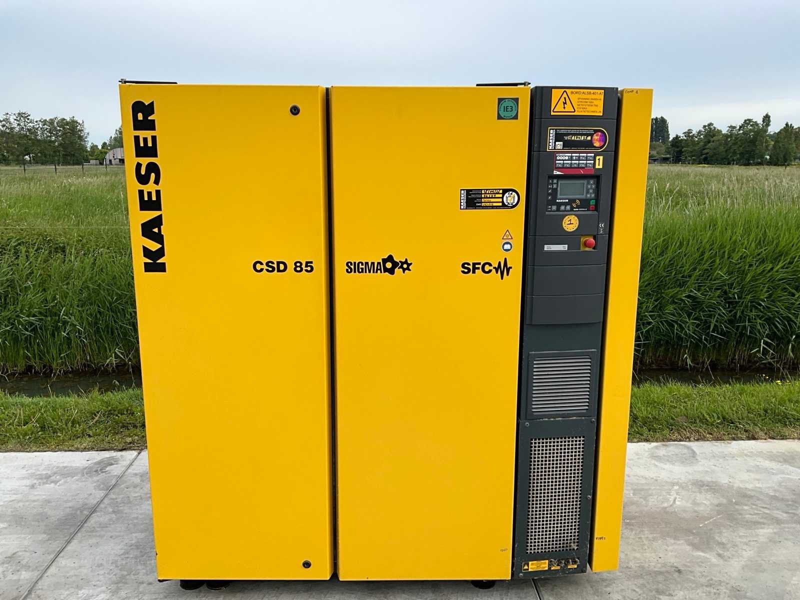Kaeser CSD 85 SFC Schroefcompressor - 45 kW, 2013, Ophalen