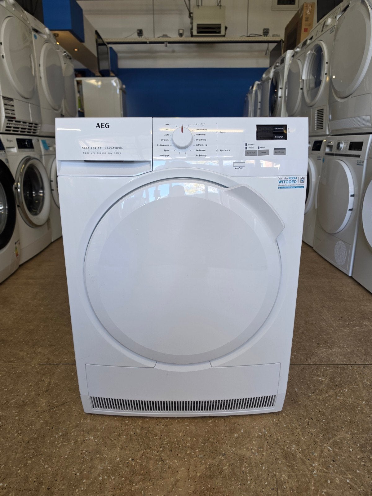 AEG 7000 Series warmtepompdroger | 8 kilo | Gratis thuis 🚚✅
