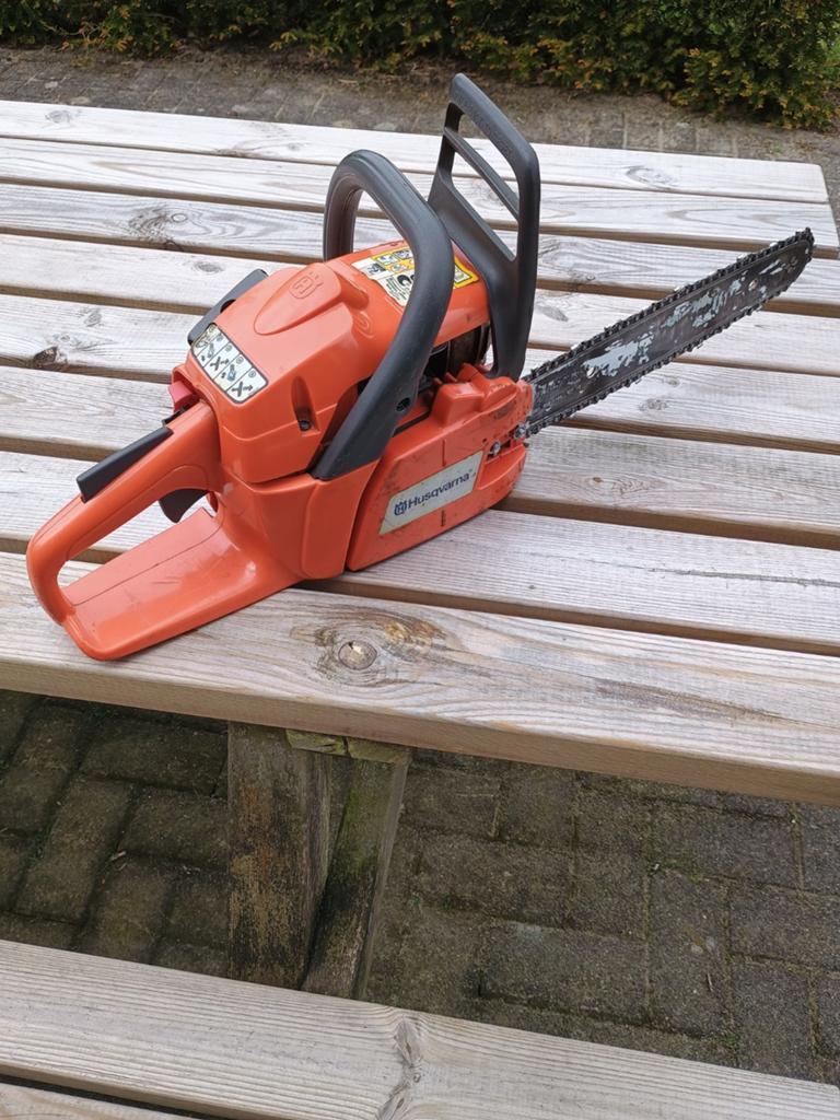 Te koop Husqvarna kettingzaag type 236, X-torq, Ophalen, Gebruikt, Benzine, Husqvarna