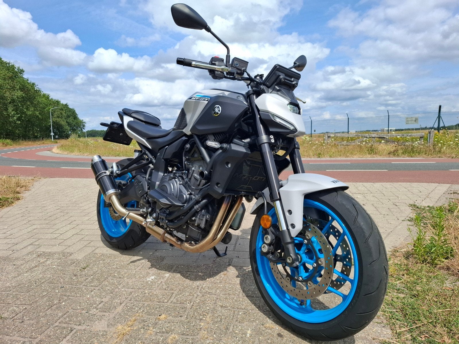 Yamaha MT-07 2025 | Ice Storm Blue | 8.945 km | Quickshifter, Motoren, 2 cilinders, Motorrijbewijs A, Meer dan 35 kW, 689 cc