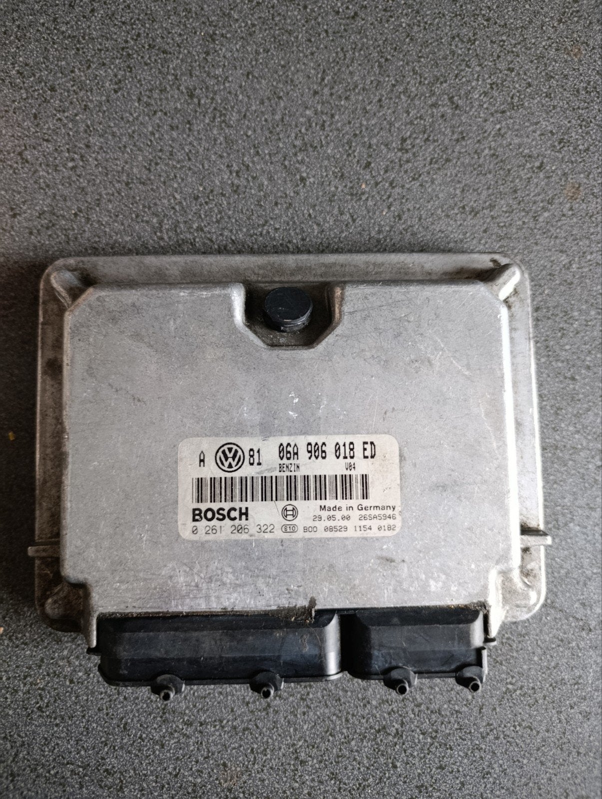 ECU Motorcomputer VW Golf 4 1J 2.0 Liter Benzine, Ophalen of Verzenden, Gebruikt, Volkswagen