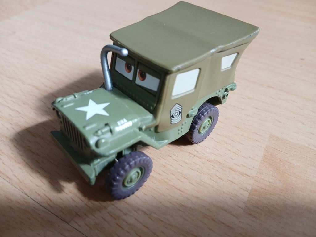 Disney Cars 1 , Saluting Sarge 2009, Ophalen of Verzenden, Zo goed als nieuw