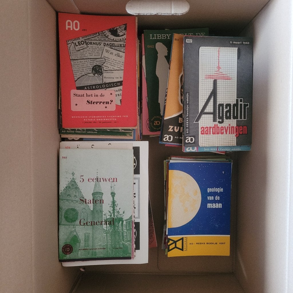 295 AO boekjes jaren '50-'60. Topnummers los of bulkkoop, Ophalen of Verzenden