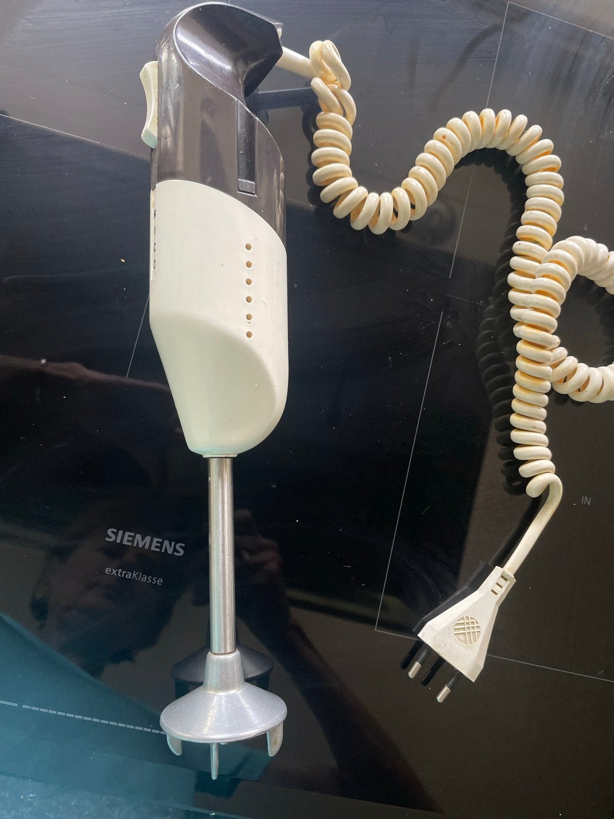 Vintage rico  extraKlasse staafmixer met accessoires, Minder dan 1 liter, Ophalen of Verzenden, Gebruikt, 1 snelheid