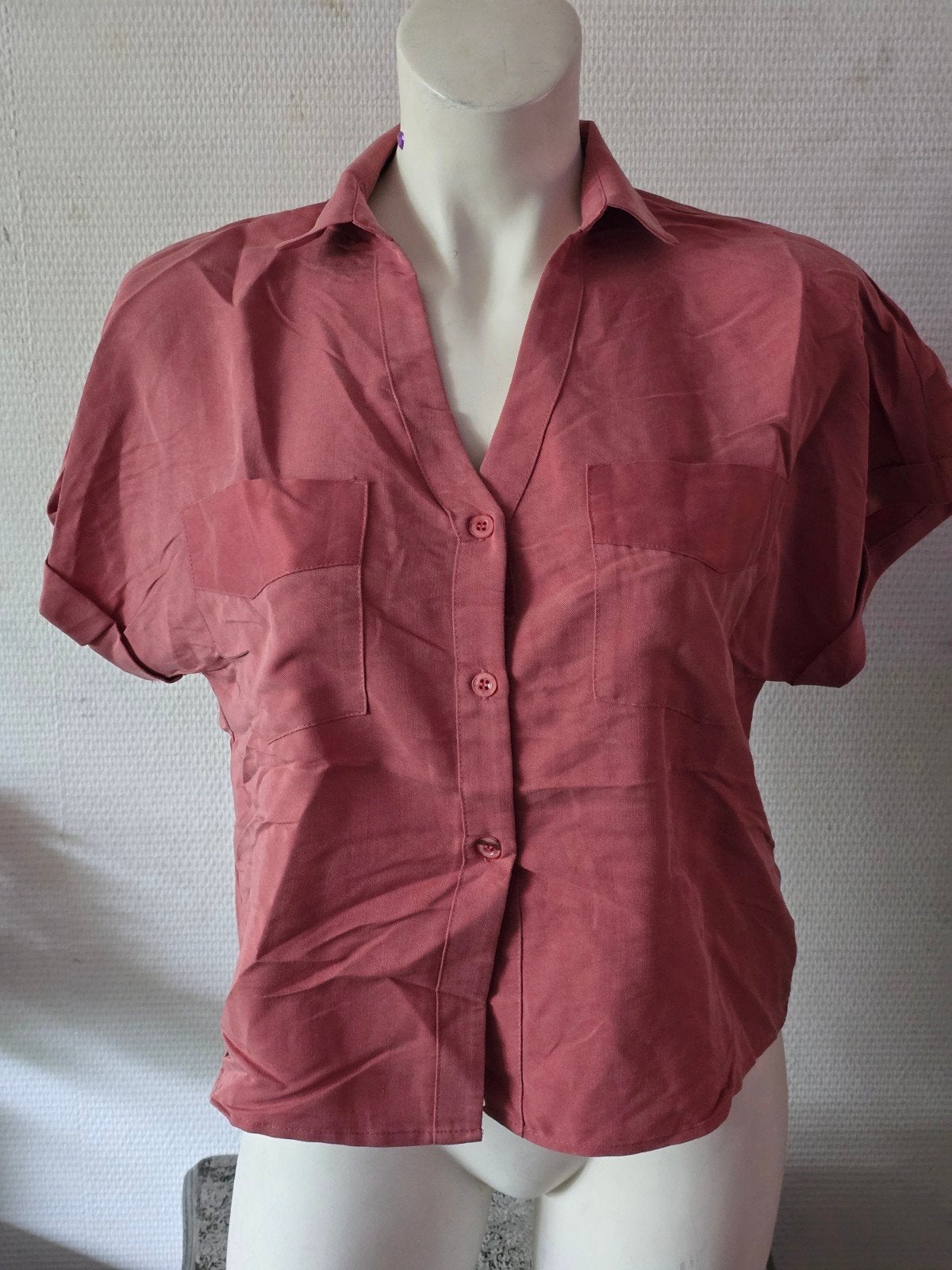 Koton damesblouse met korte mouwen, maat 40, Kleding | Dames, T-shirts, Maat 38/40 (M), Ophalen of Verzenden, Zo goed als nieuw